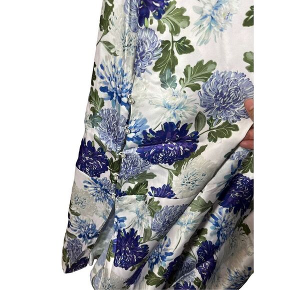Sam Edelman Women’s Floral Print Maxi Dress Size Large - Picture 5 of 11